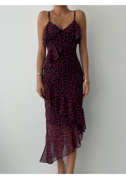 Mottisfashion Lida Şifon Elbise