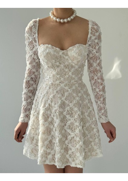 Mottisfashion Fers Çiçek Detay Elbise fiyatları