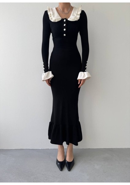 Mottisfashion Sura Bebe Yaka Elbise fiyatları