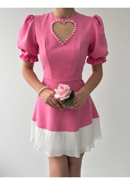 Mottisfashion Safe Kalp Detaylı Elbise fiyatları