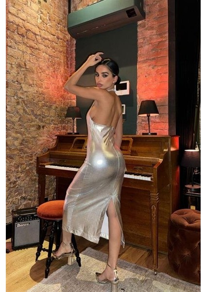 Mottisfashion Felicia Sırt Dekolteli Elbise 2583-08 indirimleri