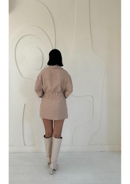 Mottisfashion Vizon Çıtçıtlı Tünelli Gömlek modelleri