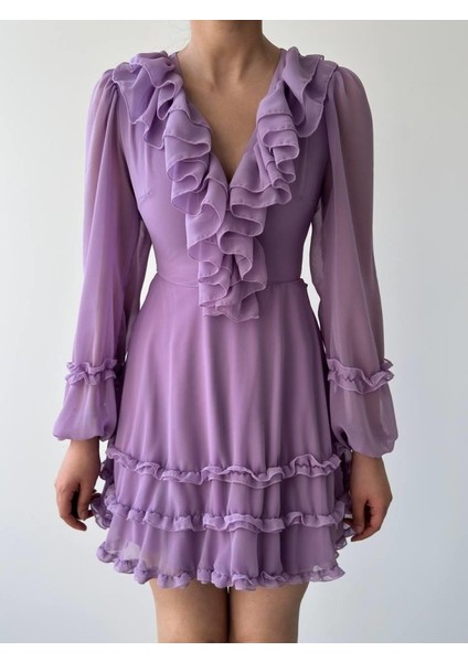 Mottisfashion Osıes Fırfırlı Elbise fiyatları