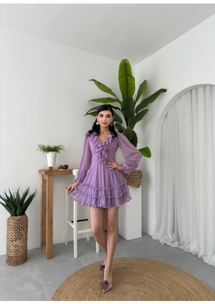 Mottisfashion Osıes Fırfırlı Elbise fırsatları