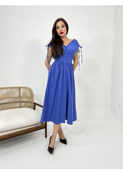 Mottisfashion 5486 Elbise-Mor fırsatları