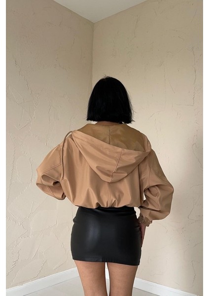 Mottisfashion Vizon Kısa Fermuarlı Bomber Ceket fırsatları