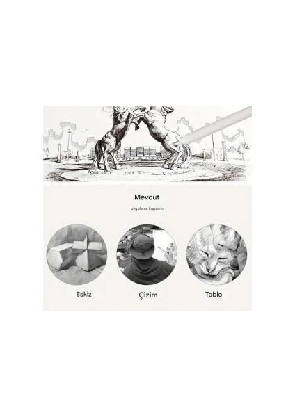 Eskiz Karıştırma Çubukları, Tortillion, Kara Kalem Silgi, Gölgelendirme-Set, 6 Adet indirimleri