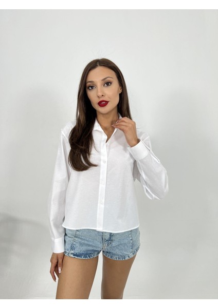 Mottisfashion 6484 Gömlek-Beyaz fiyatları