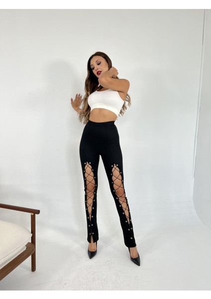 Mottisfashion 6440 Tayt-Siyah