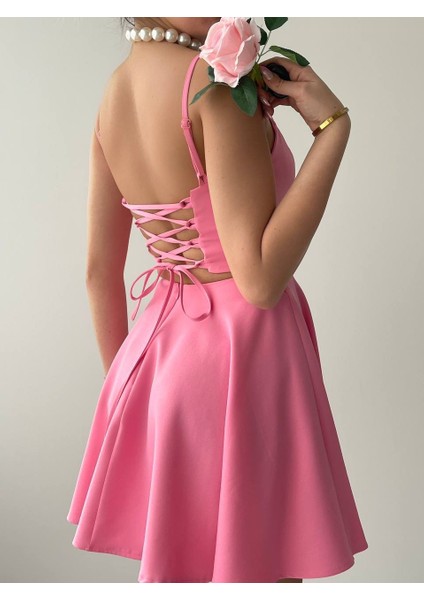 Mottisfashion Pole Ip Askılı Elbise
