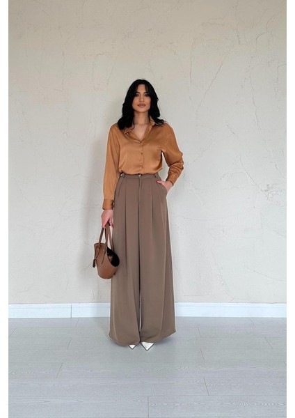 Mottisfashion Vizon Saten Gömlek indirimleri