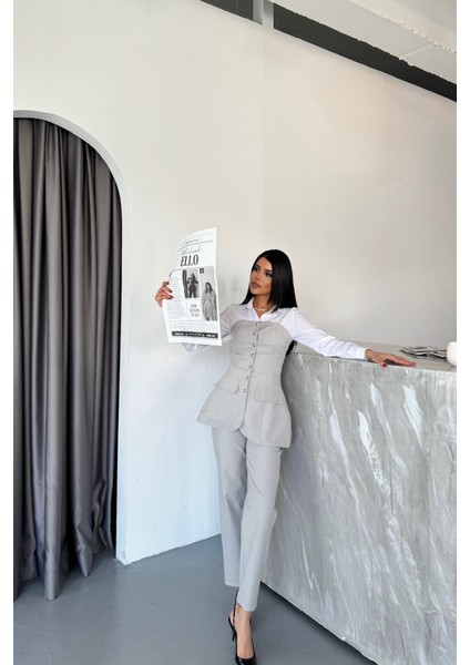 Mottisfashion Tasarım Takım - Gri
