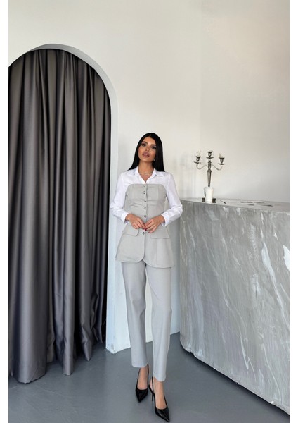 Mottisfashion Tasarım Takım - Gri fiyatları