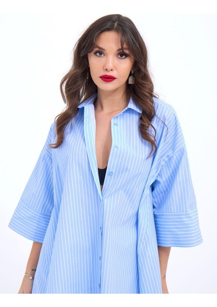 Mottisfashion 4328 Gömlek-Denver Çizgili fırsatları