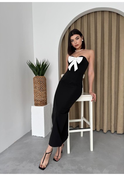 Mottisfashion Harvoy Straplez Elbise fırsatları