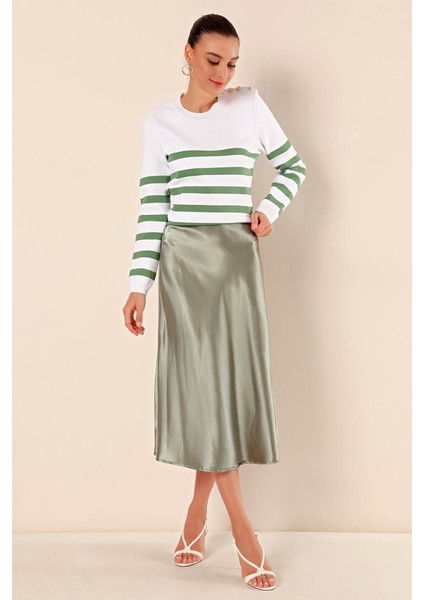 Mottisfashion 15806 Saten Etek - Çağla fiyatları