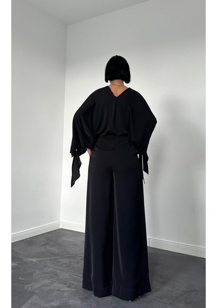 Mottisfashion Siyah Ikili Takım modelleri