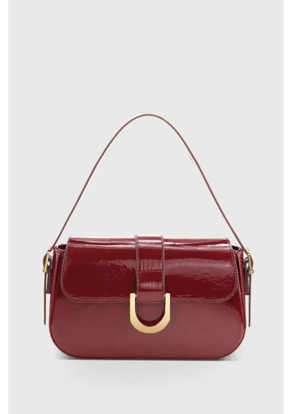 Bordo Kadın Ayarlanabilir Askılı Mıknatıs ve Fermuar Kapamalı El-Omuz Çantası 263 fırsatları