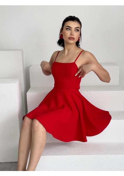 Mottisfashion Pole Ip Askılı Elbise