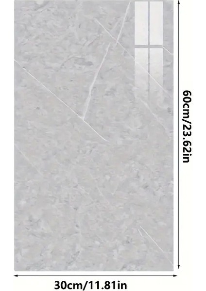 Gri Mermer Desenli Alüminyum Plastik Duvar Sticker fırsatları