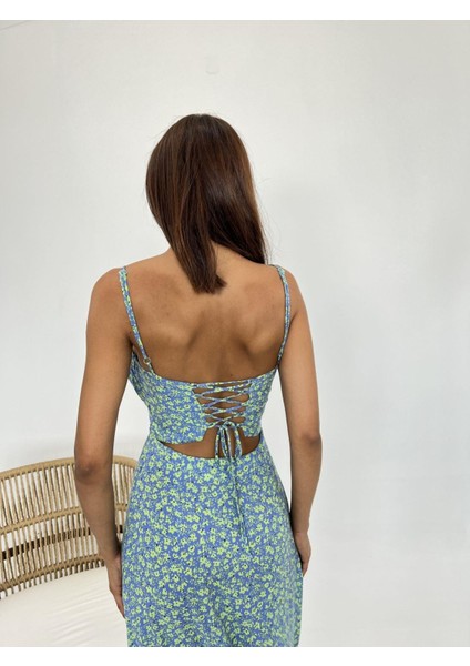 Mottisfashion 7136 Elbise-Venedik