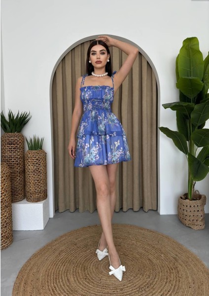 Mottisfashion Venlo Beli Lastikli Ip Askılı Elbise fırsatları