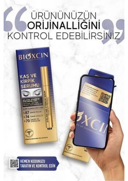 Kaş Kirpik Serumu - Kolajen Hyaluronik Asit Hint Yağı Keratin Peptidleri B5- B11 fiyatları