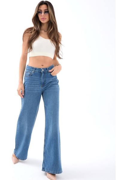 Mottisfashion 7418 Kot Pantolon-Mavi fırsatları