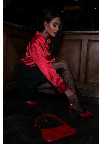 Mottisfashion Premium Saten Gömlek 3438 indirimleri