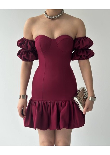 Mottisfashion Peyda Straplez Elbise fiyatları