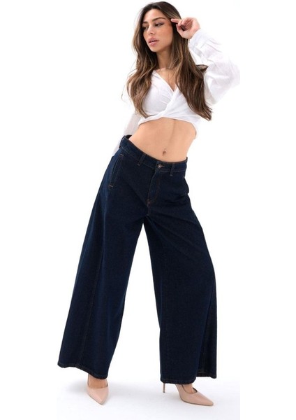 Mottisfashion 7437 Kot Pantolon-Mavi modelleri