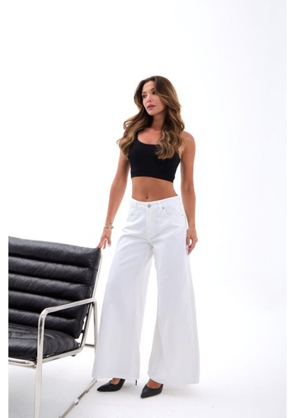 Mottisfashion 7471 Pantolon-Beyaz indirimleri