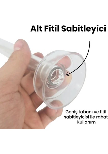 Pleksi Polikarbon Şamdan Kalıp – Kendinden Tutacaklı 100 gr Hacimli fırsatları