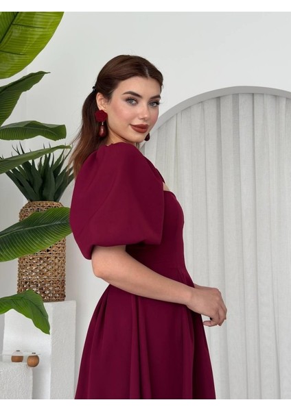 Mottisfashion Jama Midi Boy Elbise modelleri