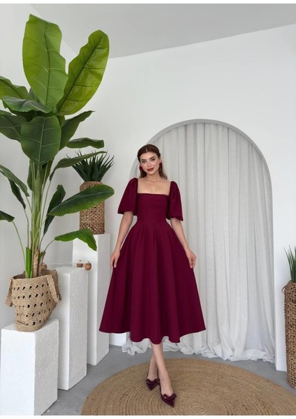 Mottisfashion Jama Midi Boy Elbise