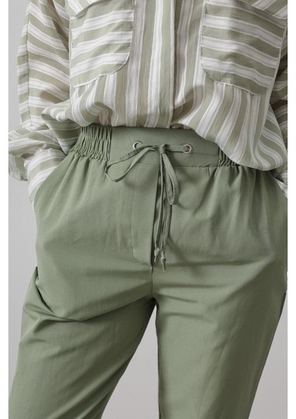Mottisfashion Pantolon - Haki fırsatları