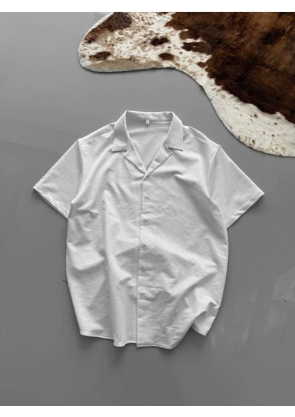 Mottisfashion Iki Iplik Kumaş Gömlek - Beyaz indirimleri