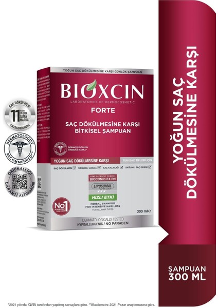 Forte Şampuan 300 ml Ylbitkisel Şampuan 5'li fiyatları