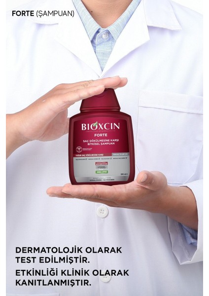 Forte Şampuan 300 ml Ylbitkisel Şampuan 5'li