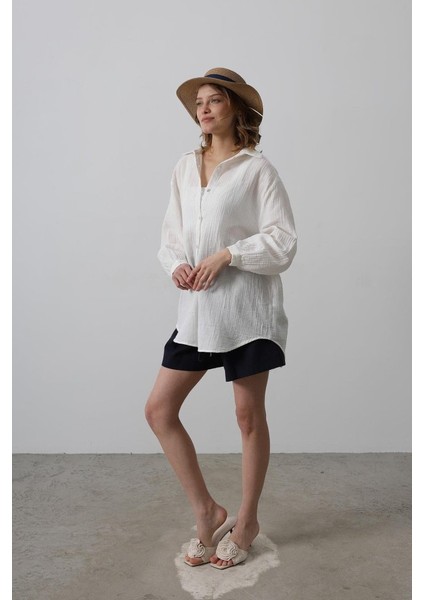 Mottisfashion Gömlek - Beyaz fiyatları