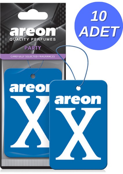 x Party 10'lu Oto Araç Kokusu