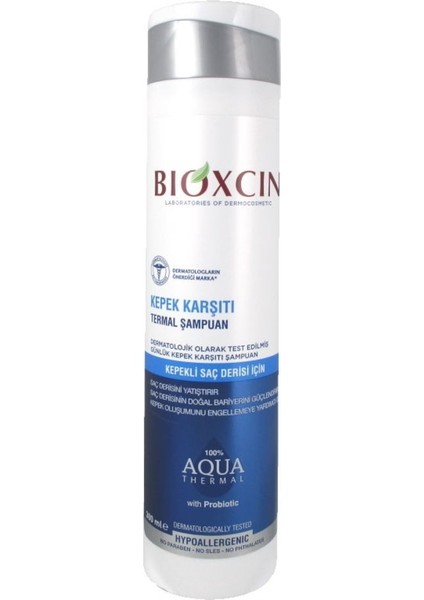 Aqua Kepekli Saç Derisi Için Thermal Şampuan 300 ml Bioxcin fiyatları