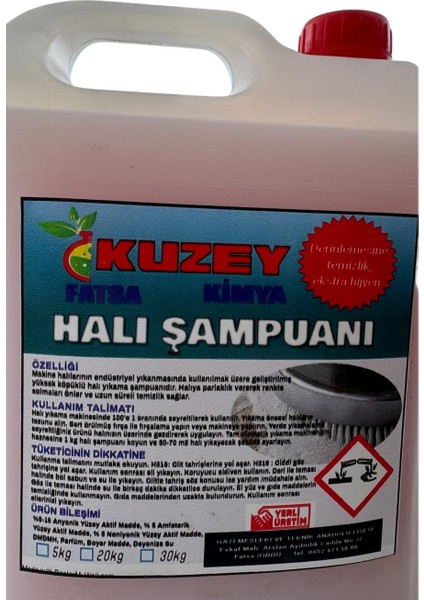 Halı Yıkama Şampuanı- 5 kg fırsatları