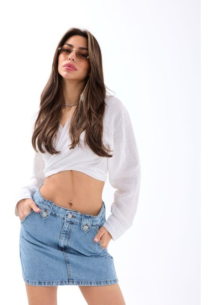 Mottisfashion 7360 Etek-Mavi fiyatları