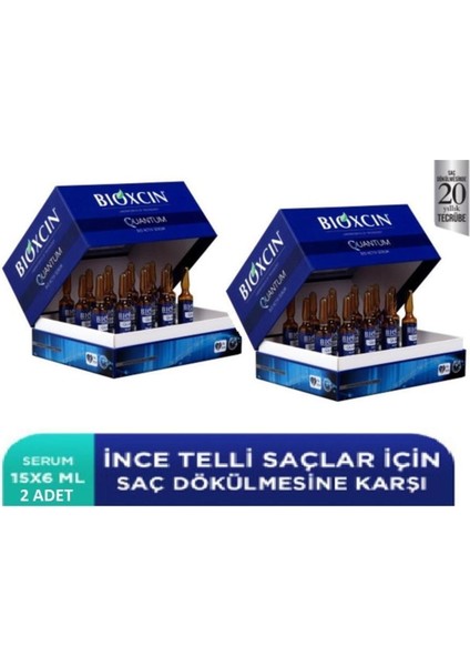 Quantum Bio-Activ Serum 15 x 6 ml - 2 Adet