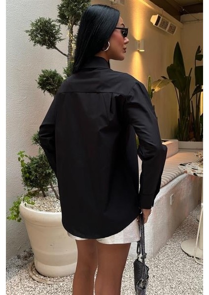 Mottisfashion Önü Şerit Taşlı Gömlek 3448 fırsatları