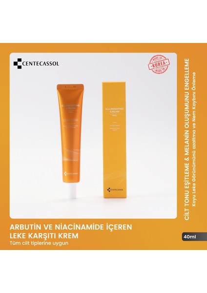 Arbutin Ve Niacinamide İçeren Leke Karşıtı Illuminating Krem