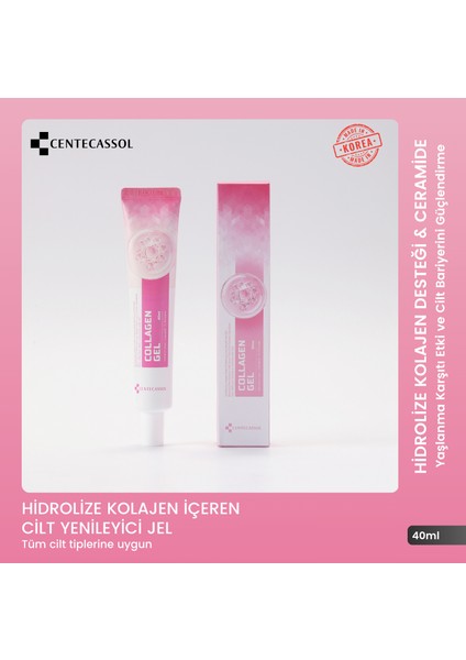 Hidrolize Kolajen Içeren Cilt Yenileyici Kolajen Jel