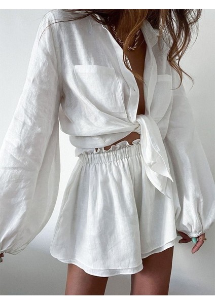 Mottisfashion Gömlek Şortlu Takım fırsatları