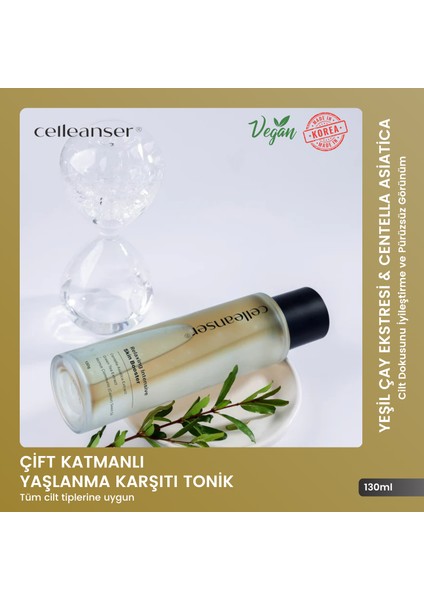Çift Katmanlı Yatıştırıcı Etki Sağlayan Cilt Dengeleyi Tonik Relaxing Intensive Skin Booster